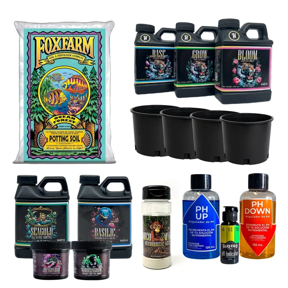 Kit Completo Indoor – Todo lo que necesitas cultivo profesional Border Grower
