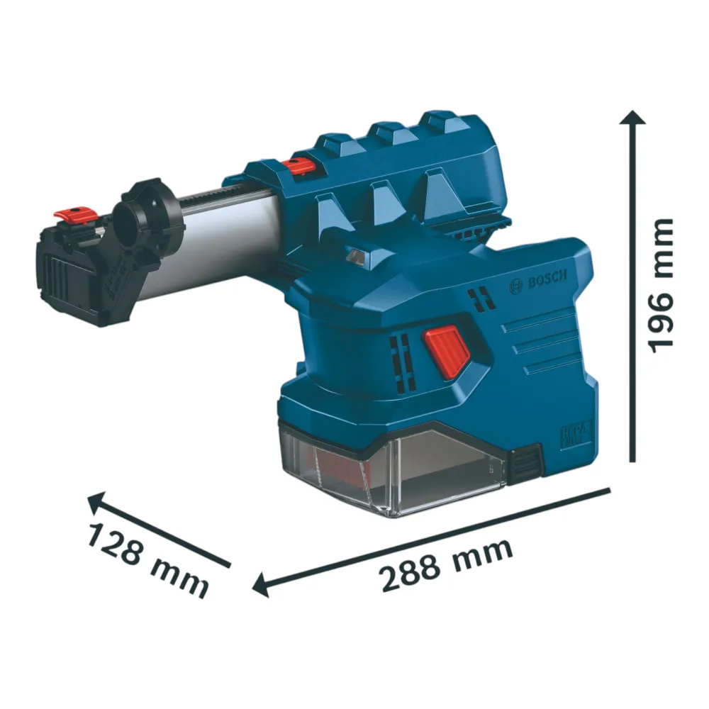 Bosch GDE 18V-12 Aspirador profesional integrado ( 1600A028H6 ) para GBH 18V-22