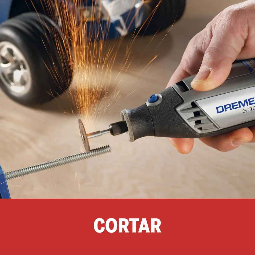 Dremel 3000 Mototool Con 1 Aditamento y 26 Accesorios + Maletín Bosch