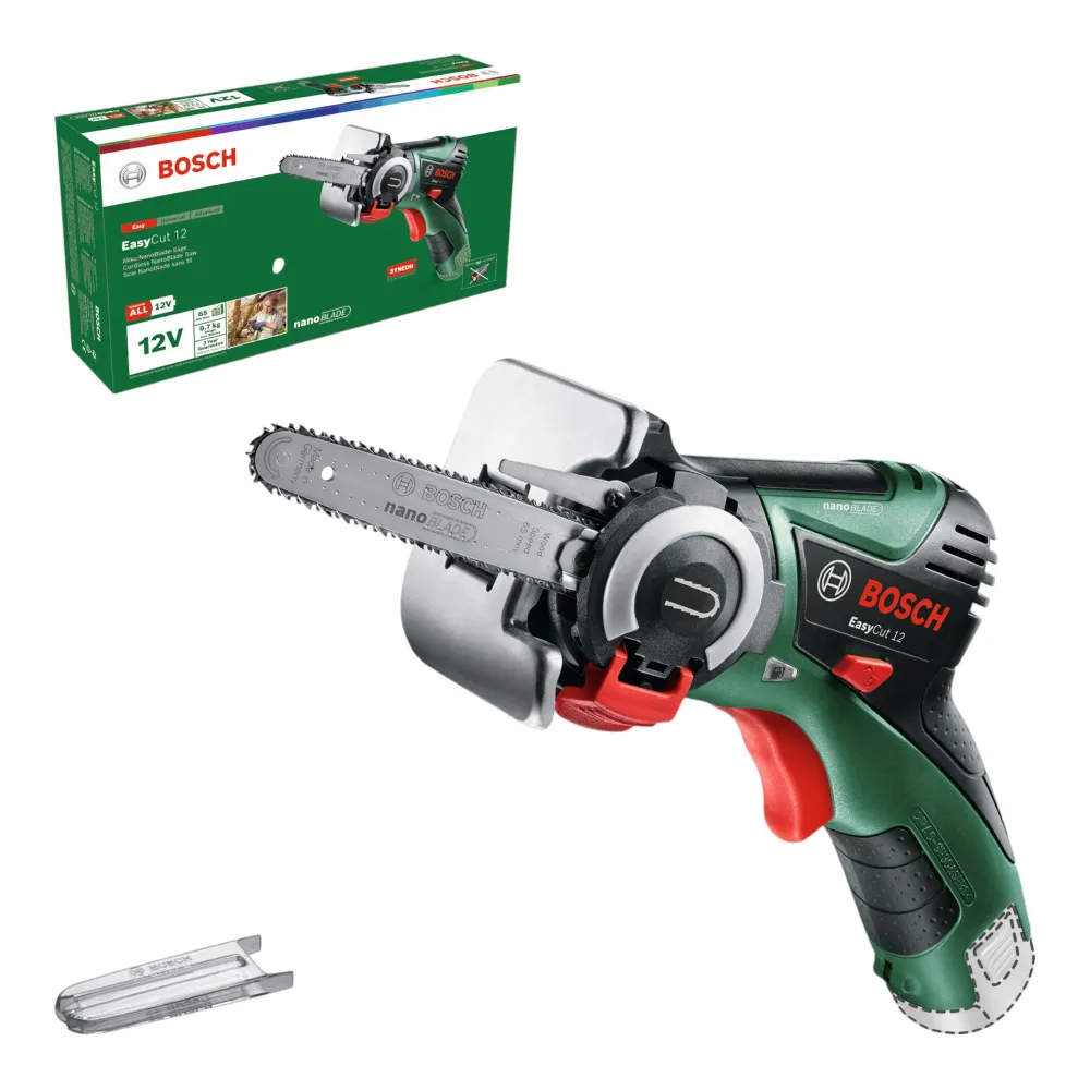 Bosch EasyCut 12 sierra sin cable 12 V 65 mm mini sierra de cadena ( 06033C9001 ) Solo - sin acumulador, sin cargador Bosc...