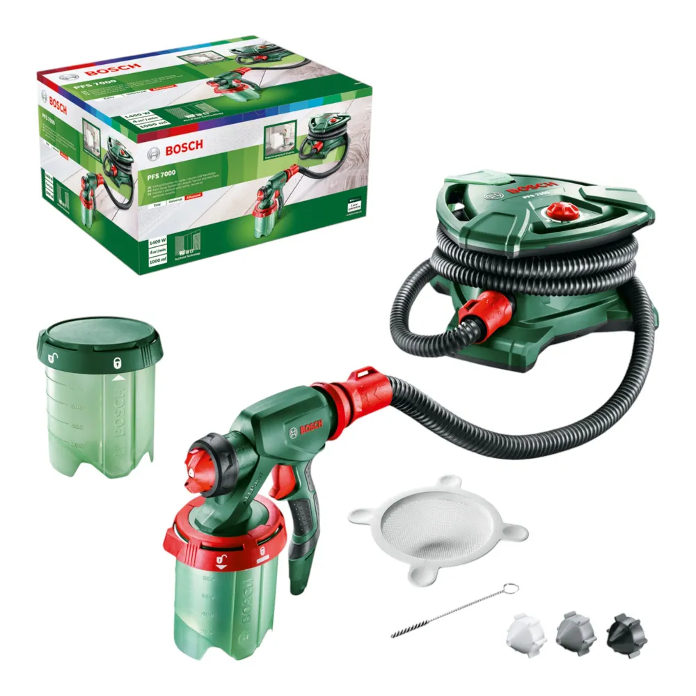 Sistema de pulverización de pintura Bosch PFS 7000 1400 W 700 ml/min ( 0603207400 ) Bosch Grün