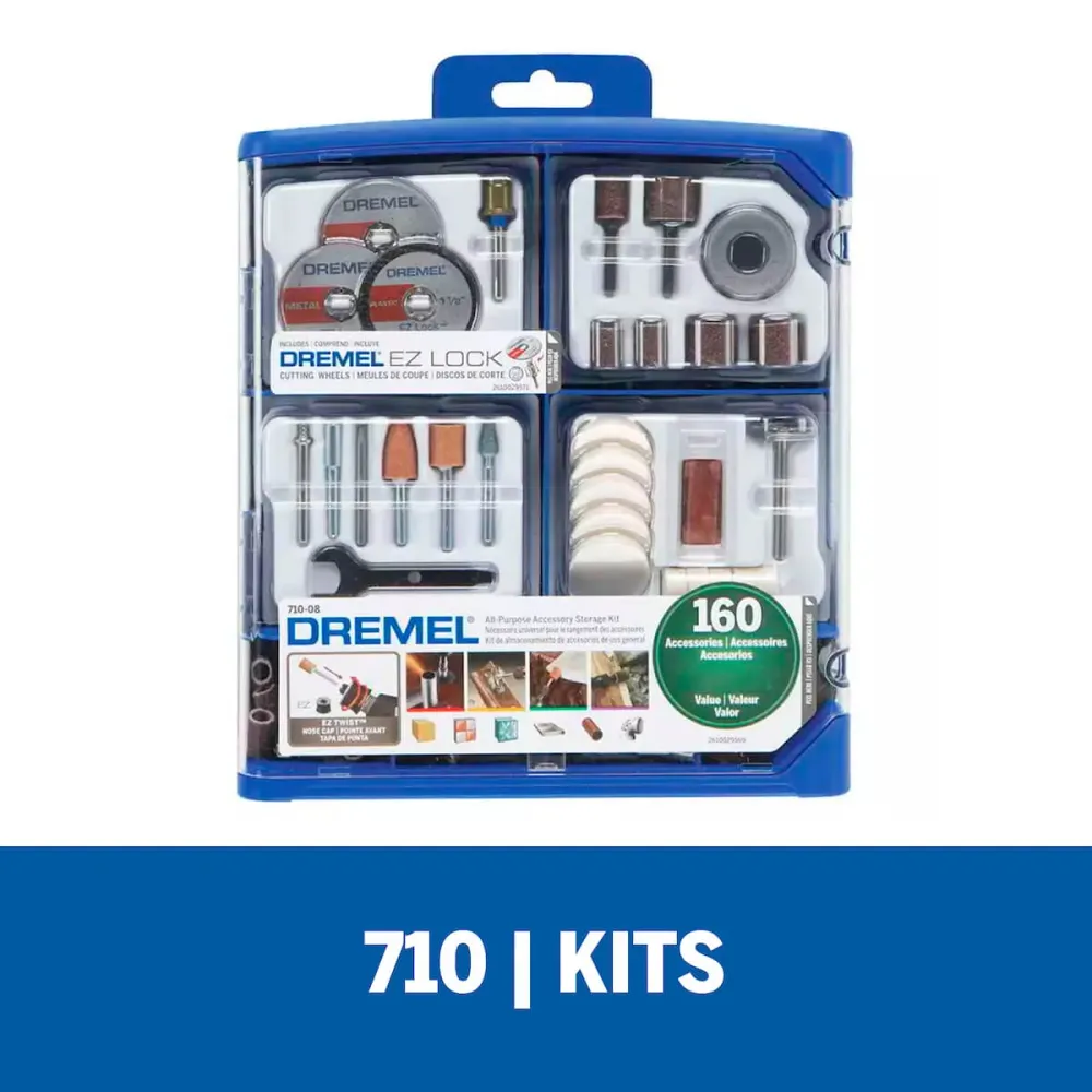 Kit accesorios mototool x160 piezas: corte, limpieza, pulido, esmerilado, grabado, tallado, lijado Bosch