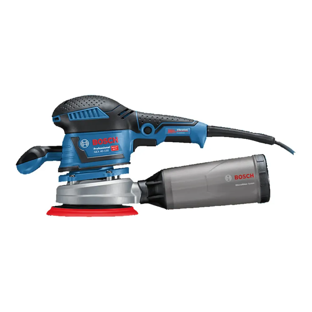 Lijadora orbital profesional 150 mm 400 W para acabados finos marca Bosch
