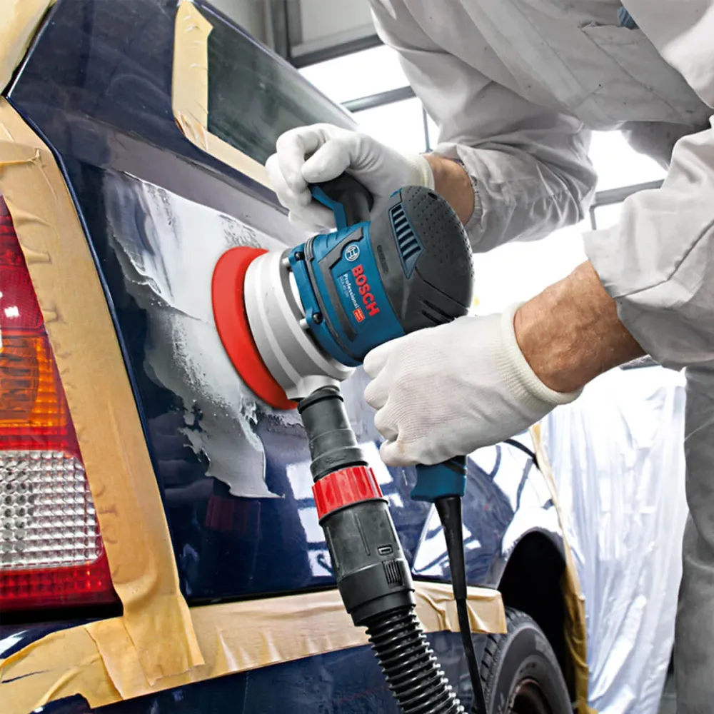 Lijadora orbital profesional 150 mm 400 W para acabados finos marca Bosch