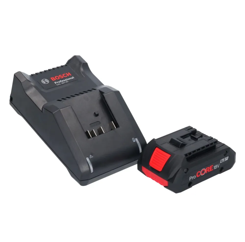 Amoladora angular baterí Bosch GWS 18V-7 Professional 18 V 125 mm 22,23 mm sin escobillas + 1x baterí ProCORE 4,0 Ah + car...