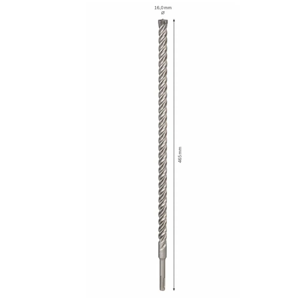 Bosch Broca para martillo perforador SDS-plus 7X / 16x400x465 mm / Carburo ( 2608576170 ) Bosch Professional
