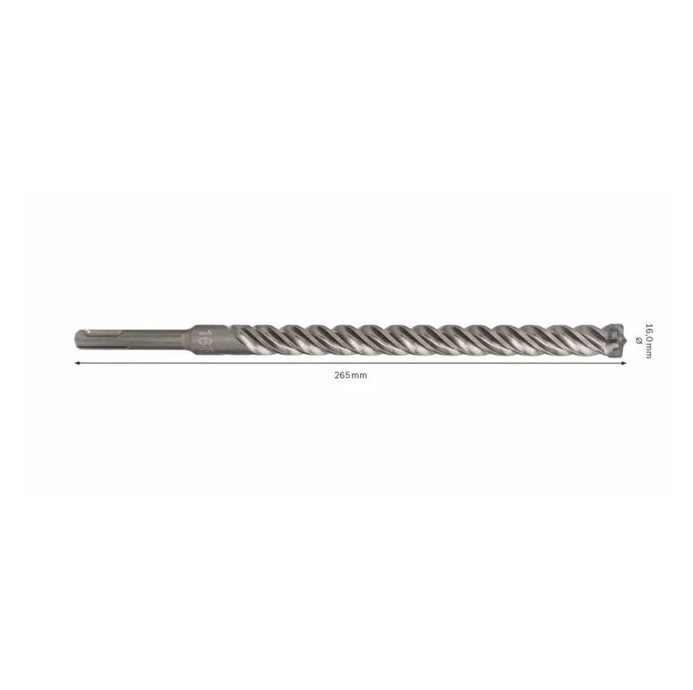 Bosch Broca para martillo perforador SDS-plus 7X / 16x200x265 mm / Carburo ( 2608576168 ) Bosch Professional