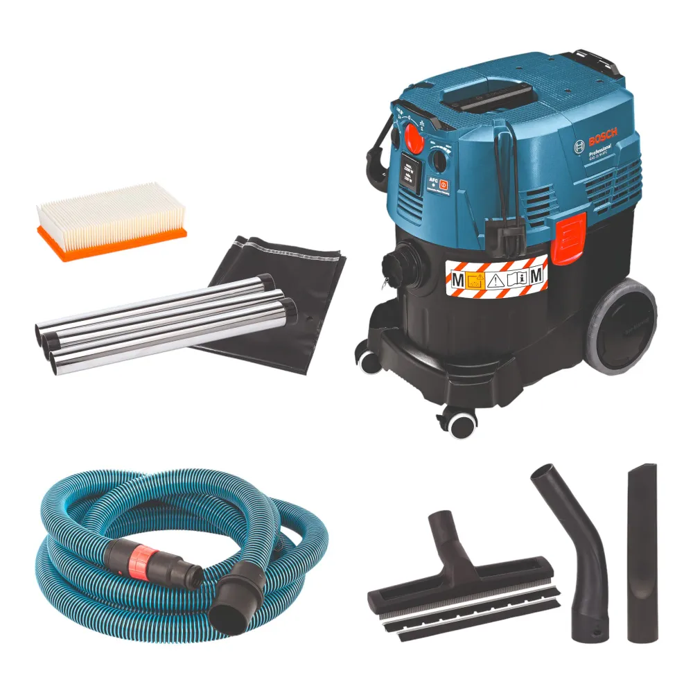 Bosch GAS 35 M AFC Aspiradora industrial profesional 1200 W 35 l ( 06019C3100 ) clase de polvo M Bosch Professional