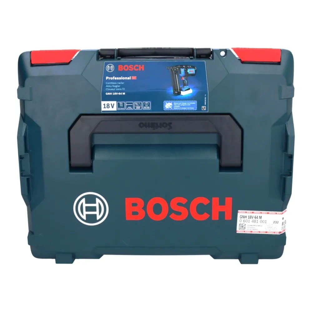Bosch GNH 18V-64 M Clavadora profesional baterí 18 V 64 mm + 1x acumulador ProCORE 8,0 Ah + cargador + L-BOXX Bosch Profes...
