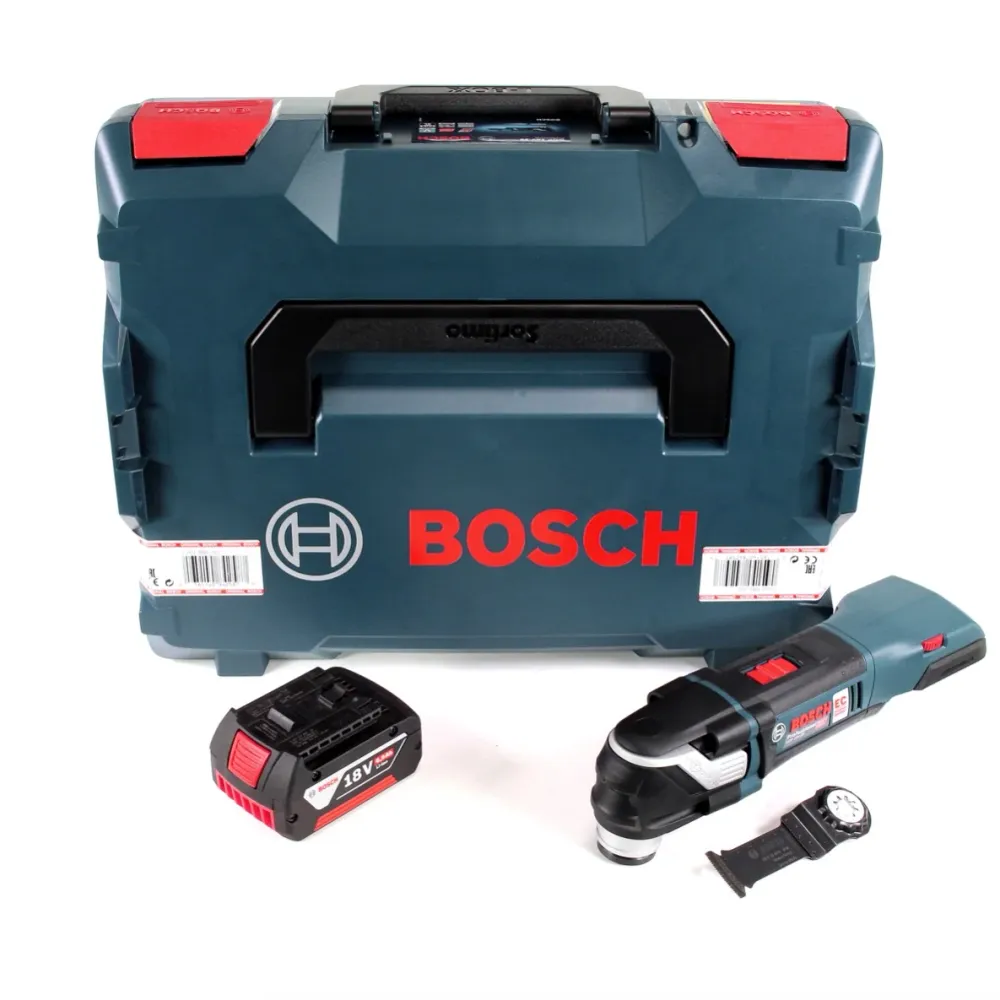Bosch GOP 18V-28 baterí multicortador Starlock Plus Brushless + 1x baterí 6.0Ah + L-Boxx - sin cargador Bosch Professional