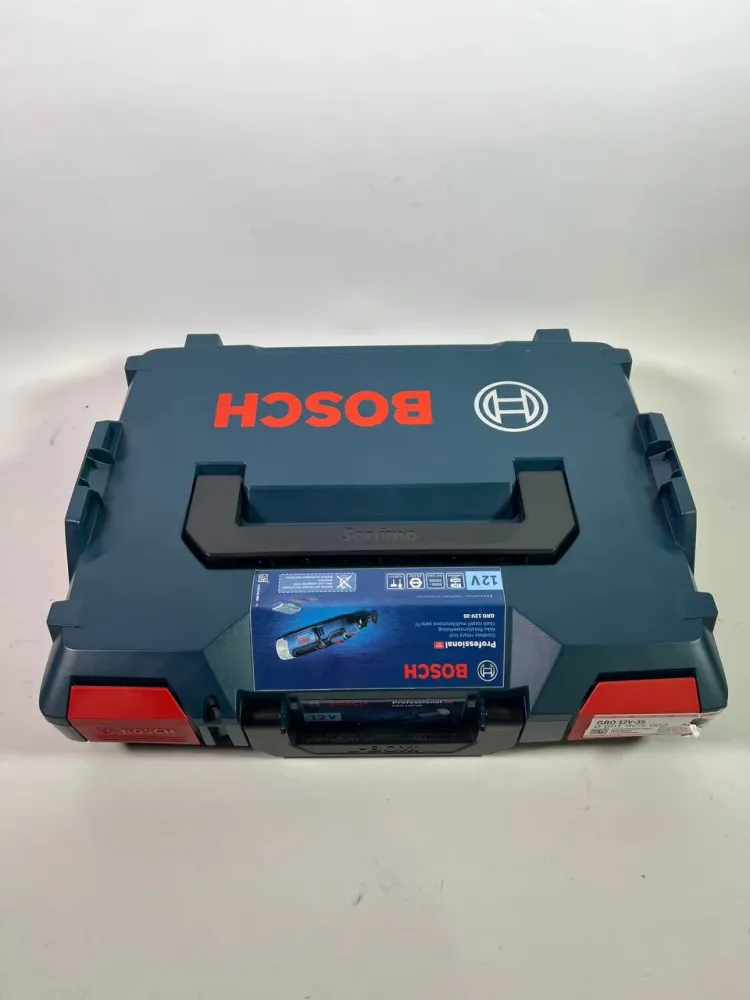 Bosch GRO 12V-35 Professional Multiherramienta giratoria baterí en maletín L-Boxx + Accesorios ( 06019C5002 ) - Sin baterí...