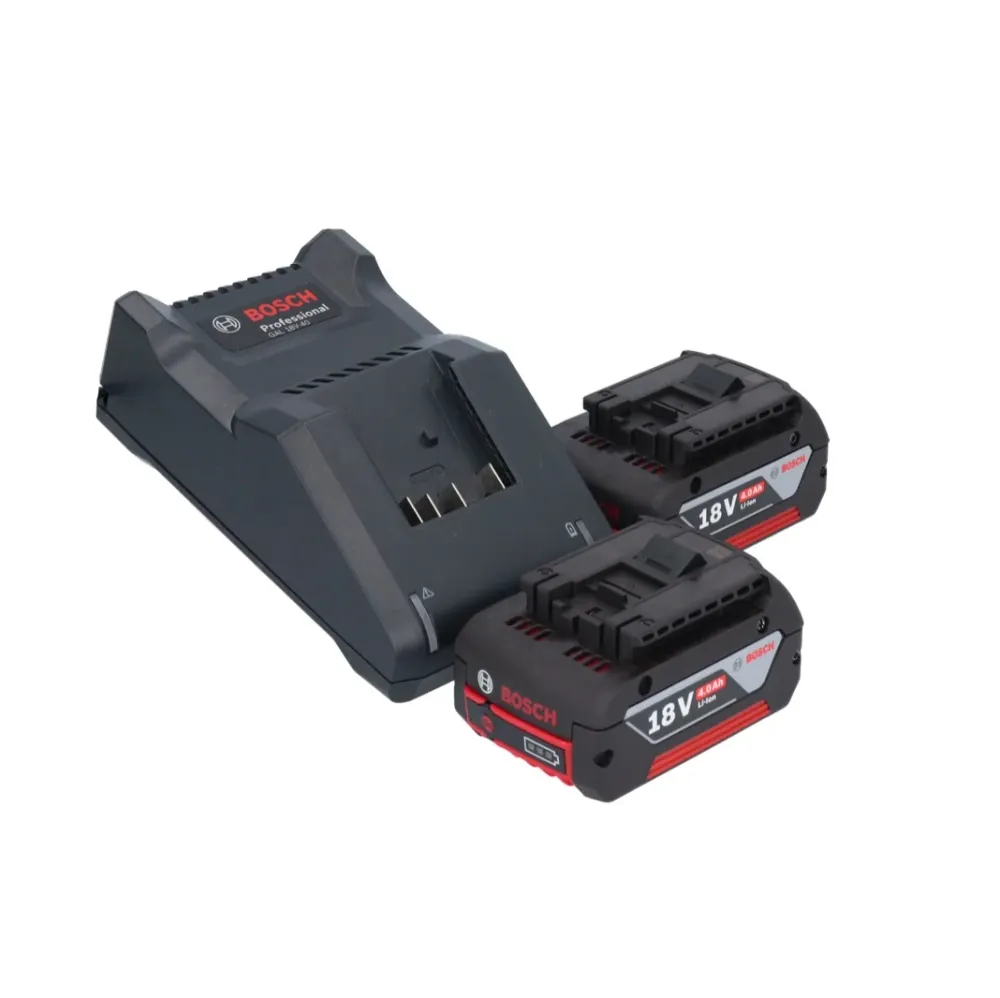 Bosch GSB 18V-45 Professional taladro percutor inalámbrico 18 V 45 Nm sin escobillas + 2x baterías 5,0 Ah + cargador + mal...
