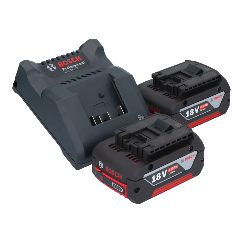 Bosch GSB 18V-45 Taladradora de percusión profesional sin cable 18 V 45 Nm sin escobillas + 2x acumulador 4,0 Ah + cargado...