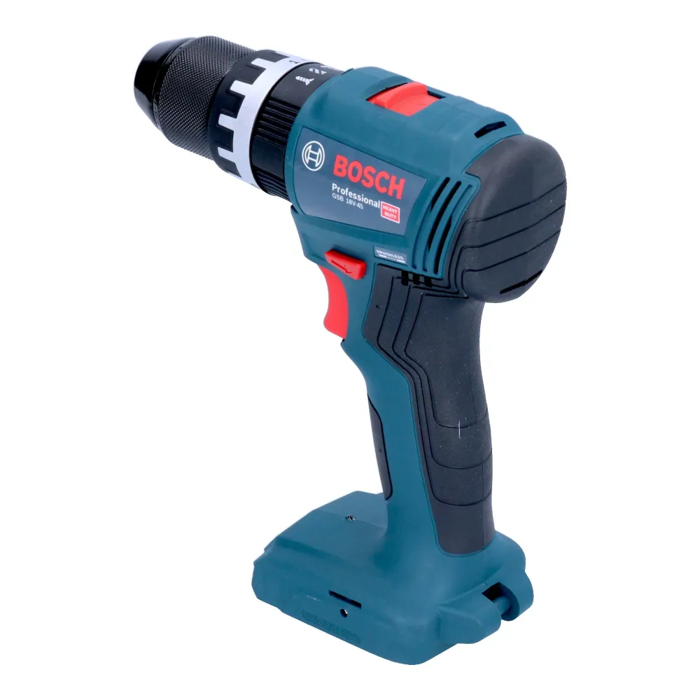 Bosch GSB 18V-45 Taladradora de percusión profesional sin cable 18 V 45 Nm sin escobillas + 2x acumulador 4,0 Ah + cargado...