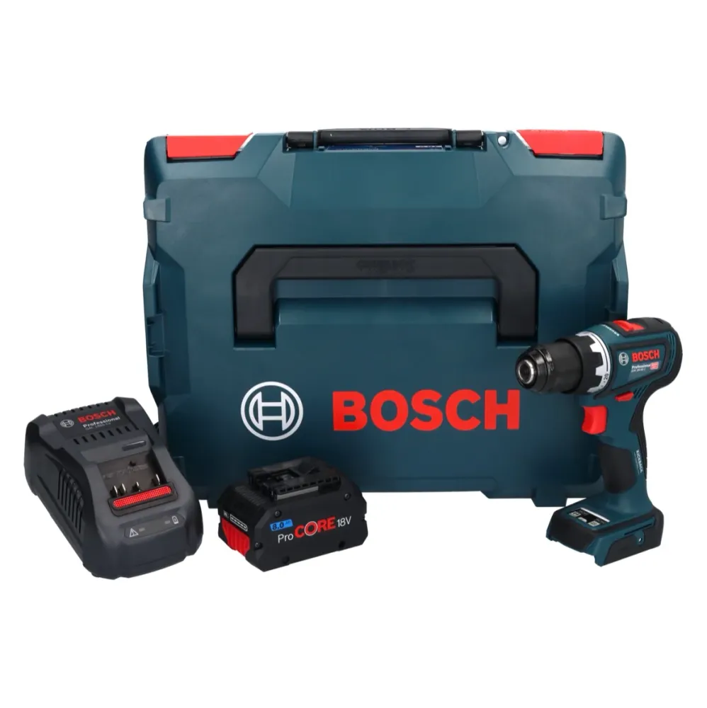 Bosch GSR 18V-90 C Taladro atornillador profesional baterí 18 V 64 Nm sin escobillas + 1x acumulador ProCORE 8,0 Ah + carg...