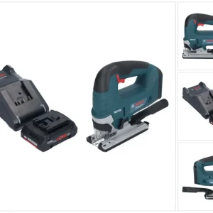 Bosch GST 18V-125 B Sierra de calar profesional sin cable 18 V 125 mm sin escobillas + 1x acumulador ProCORE 4,0 Ah + carg...