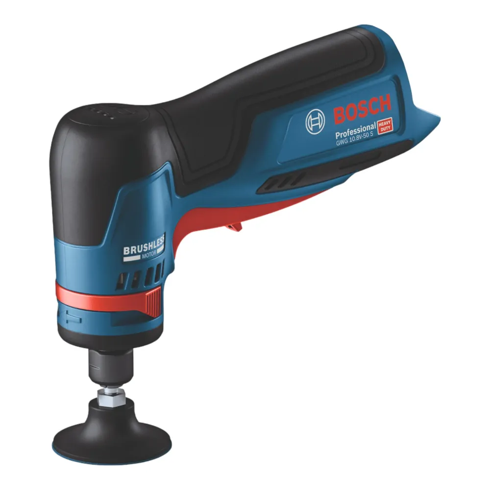 Bosch GWG 12V-50 S Amoladora recta profesional baterí 12 V 6 mm sin escobillas + 2x acumulador 6,0 Ah + cargador Bosch Pro...
