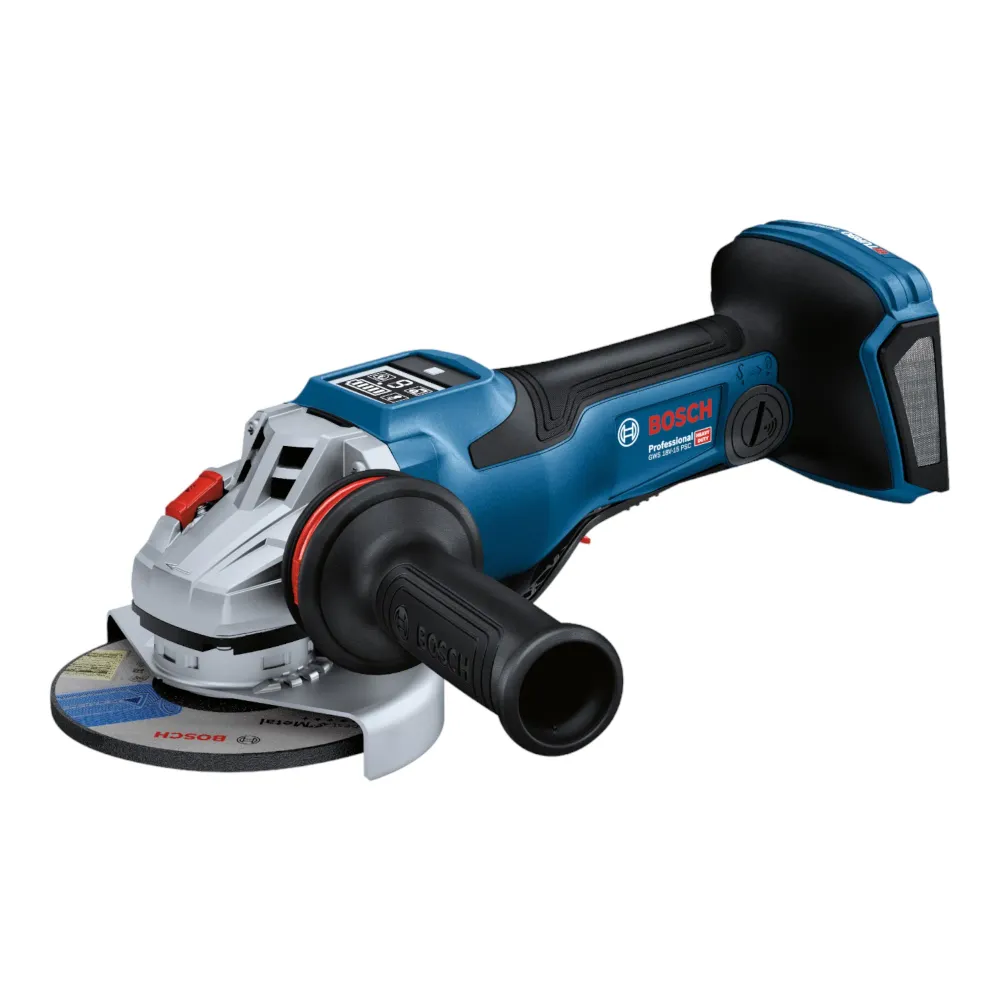 Bosch GWS 18V-15 PSC Amoladora angular profesional sin cable 18 V 125 mm BITURBO Brushless + 1x acumulador 5,0 Ah + cargad...