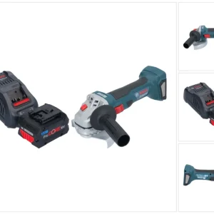 Bosch GWS 18V-7 Amoladora angular profesional sin cable 18 V 125 mm sin escobillas + 1x baterí ProCORE 8,0 Ah + cargador B...