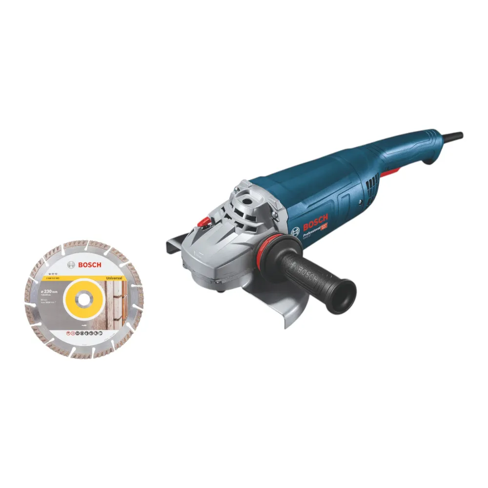 Bosch GWS 22-230 J Amoladora angular profesional 2200 vatios 230 mm ( 06018C1301 ) + disco de diamante Bosch Professional