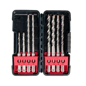 Bosch Juego de brocas Long Life para martillo SDS-Plus-3 Tough Box / 8 unidades ( 2607019902 ) Bosch Professional