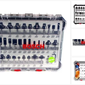 Bosch Set mixto de brocas fresadoras de 30 piezas Bosch Professional