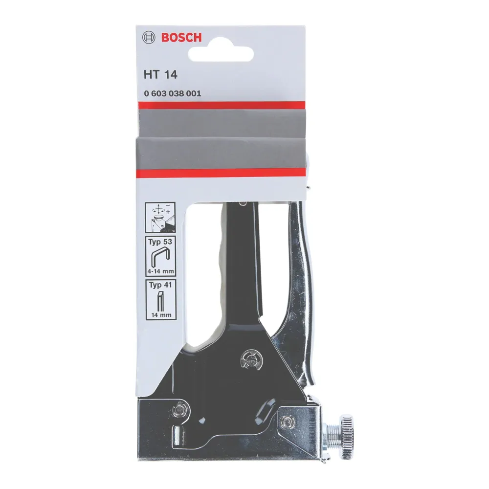 Grapadora manual Bosch PTK HT 14 ( 0603038001 ) Tipo 53 Longitud 4 / 6 / 8 mm Bosch Professional