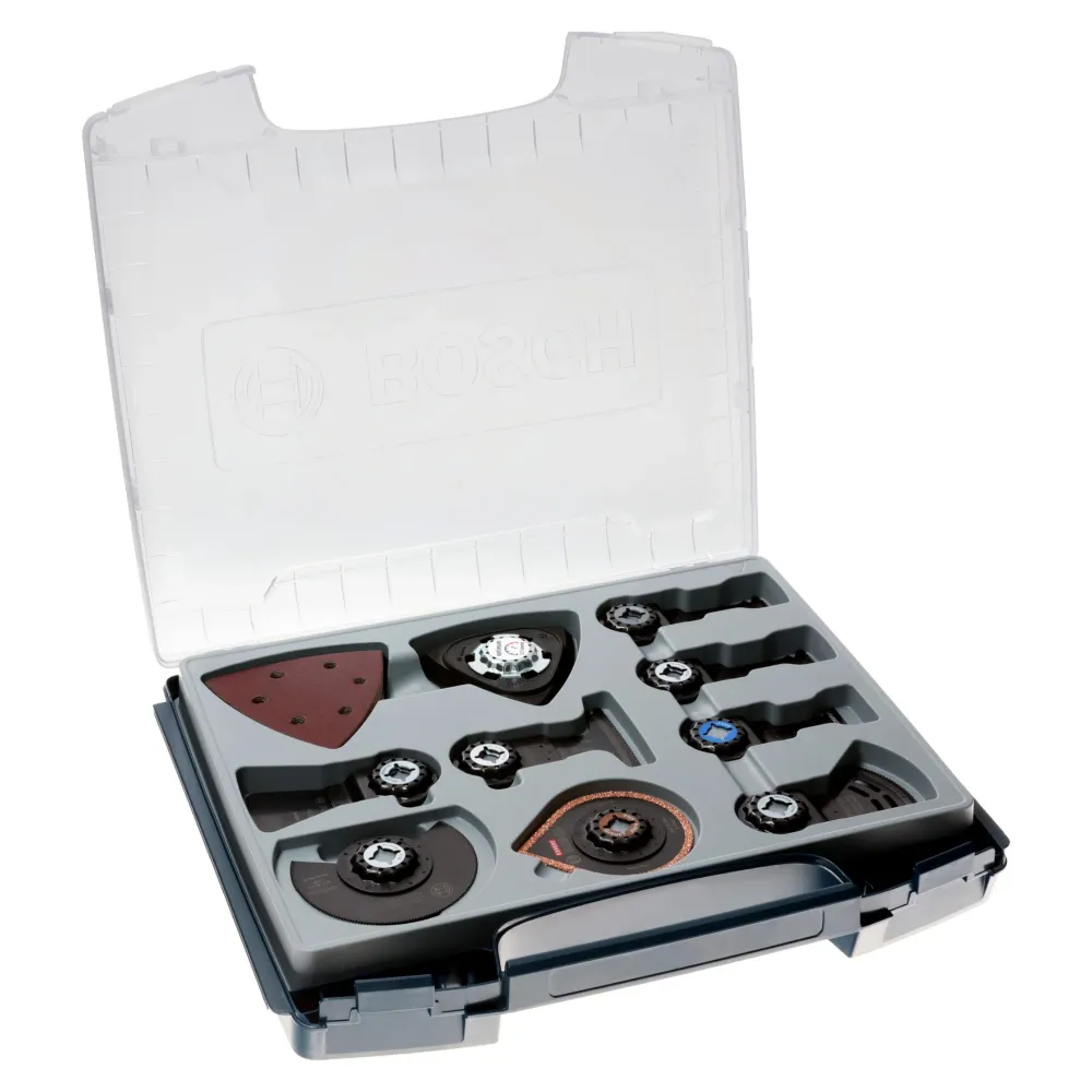 Herramienta multifunción Bosch Professional Accesorios Juego i-Boxx todo en uno de 33 piezas ( 2608669091 ) Starlock en ma...