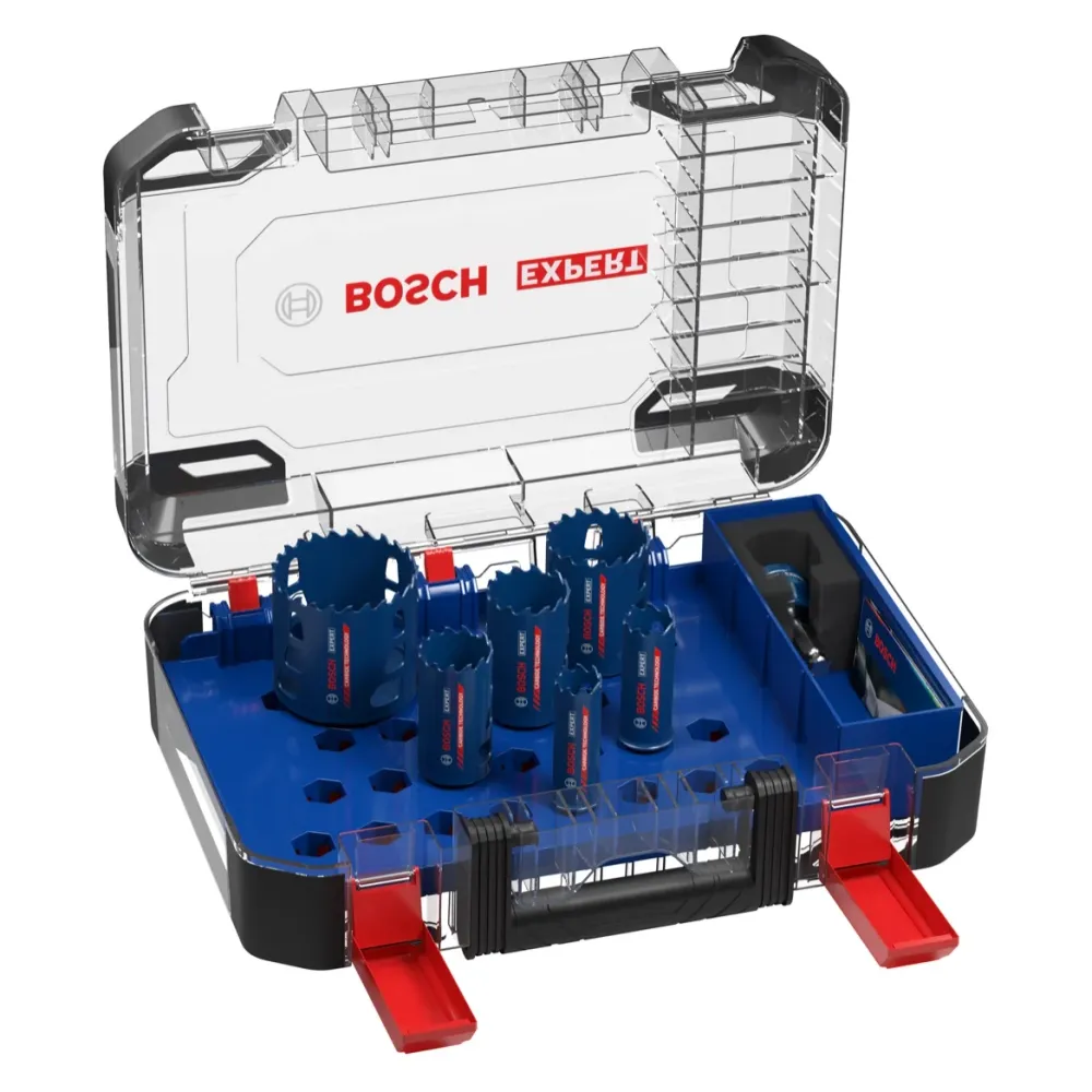 Juego de sierras de metal duro Bosch Expert 22 - 68 mm 9 pzs. ( 2608900446 ) Carburo Universal Bosch Professional