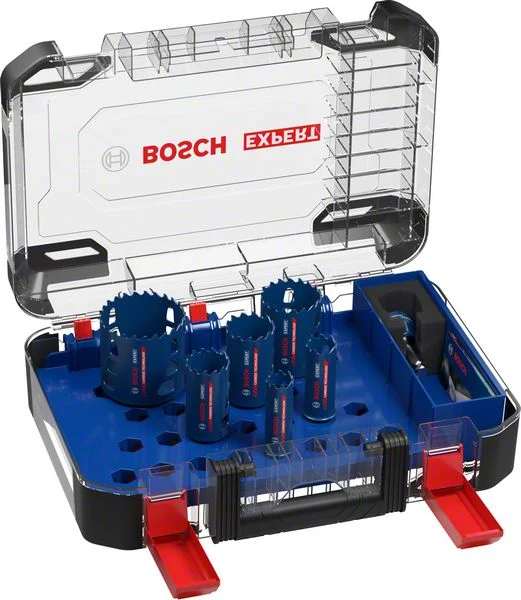 Juego de sierras de metal duro Bosch Expert 22 - 68 mm 9 pzs. ( 2608900446 ) Carburo Universal Bosch Professional