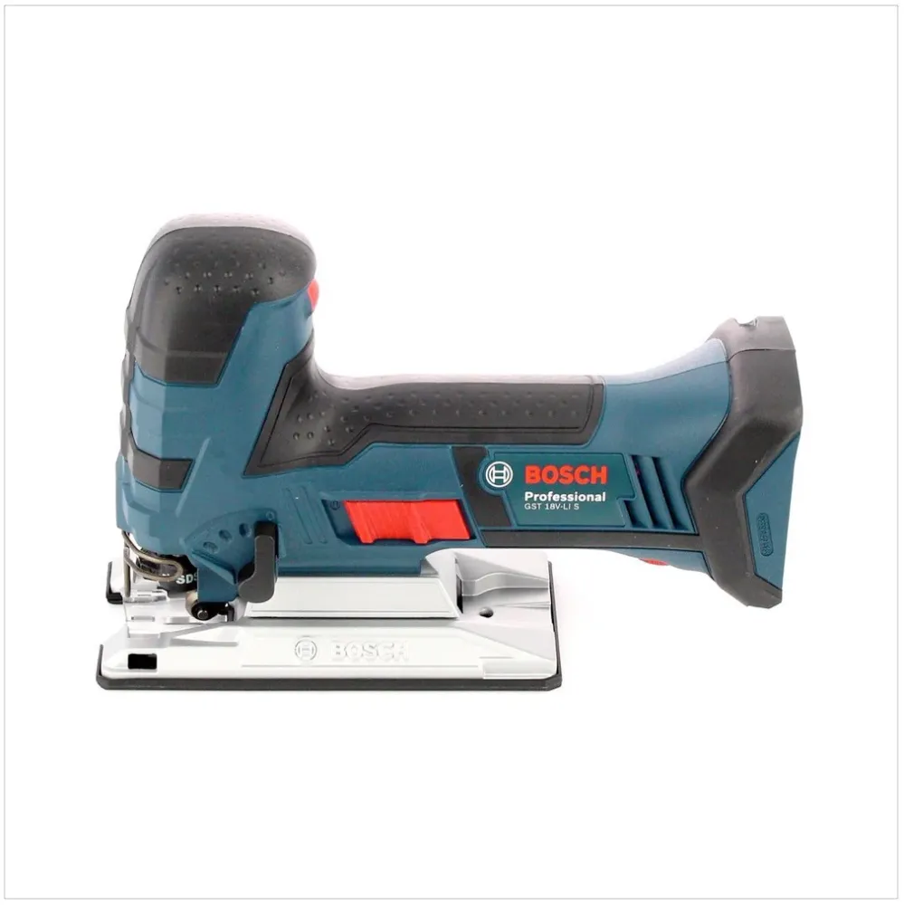 Sierra de calar baterí Bosch GST 18V-LI S 18 V 120 mm ( 06015A5104 ) + 2 baterías de 5,0 Ah + cargador + L-Boxx Bosch Prof...