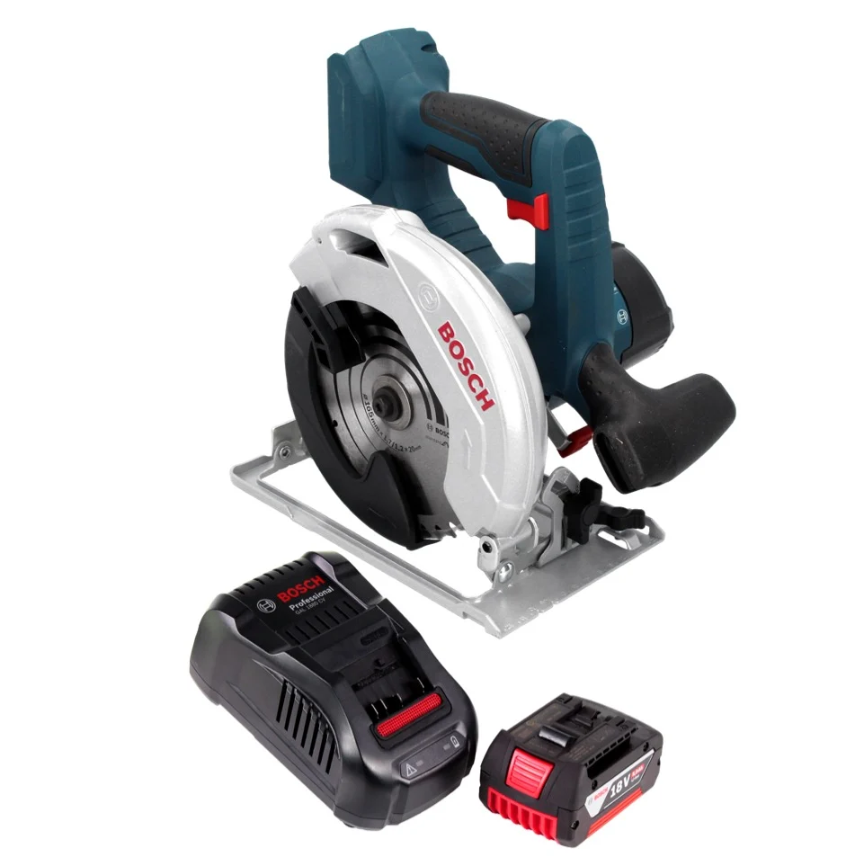 Sierra circular baterí Bosch GKS 18 V-57 Professional 18 V 165 mm + 1x baterí 5,0 Ah + cargador Bosch Professional
