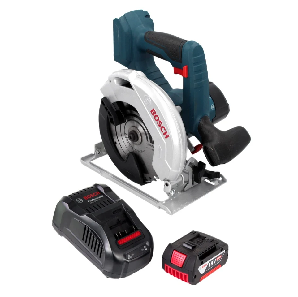 Sierra circular baterí Bosch GKS 18 V-57 Professional 18 V 165 mm + 1x baterí 6,0 Ah + cargador Bosch Professional