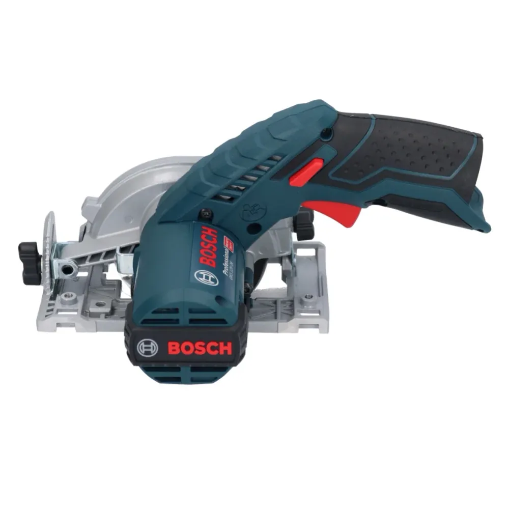 Sierra circular inalámbrica Bosch GKS 12V-26 Professional 12 V 85 mm + 2x baterías 6,0 Ah + cargador + hoja de sierra + L-...