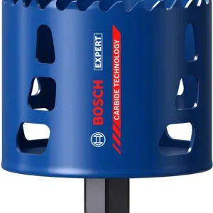 Sierra perforadora BOSCH Expert Sierra para materiales resistentes diámetro 76 mm profundidad de corte 60 mm (4000800257)...