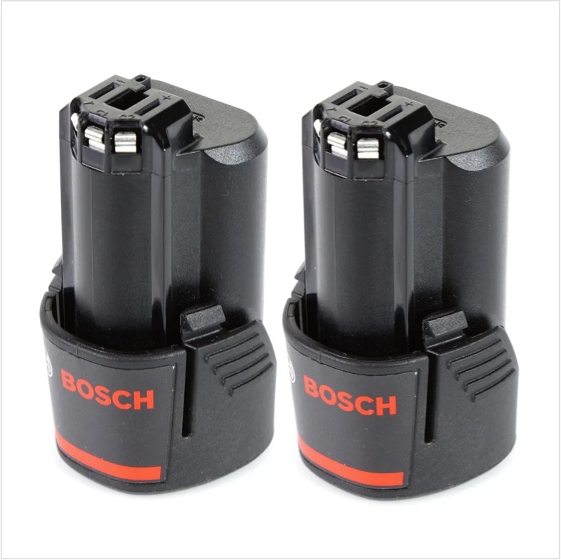 Taladro atornillador inalámbrico Bosch GSR 12V-20 12V 20Nm sin escobillas + 2x baterías 3.0Ah + cargador Bosch Professional
