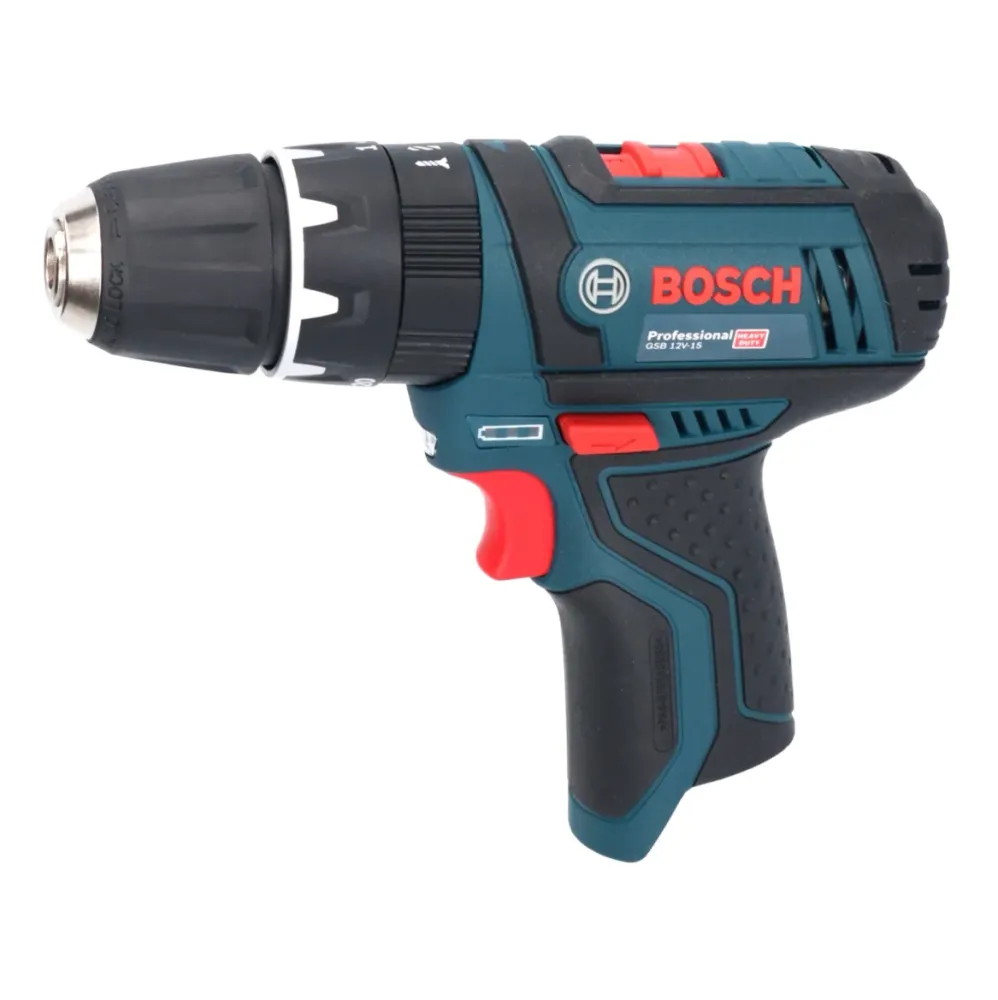 Taladro percutor baterí Bosch GSB 12V-15 Professional 12 V 30 Nm + 1x baterí 3.0 Ah + cargador + L-Boxx Bosch Professional