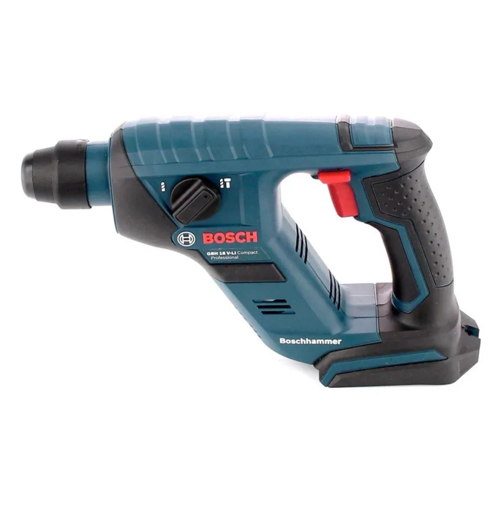 Taladro percutor Bosch GBH 18 V-LI baterí 18V 1J SDS plus + 1x baterí 5.0Ah + cargador + L-Boxx Bosch Professional