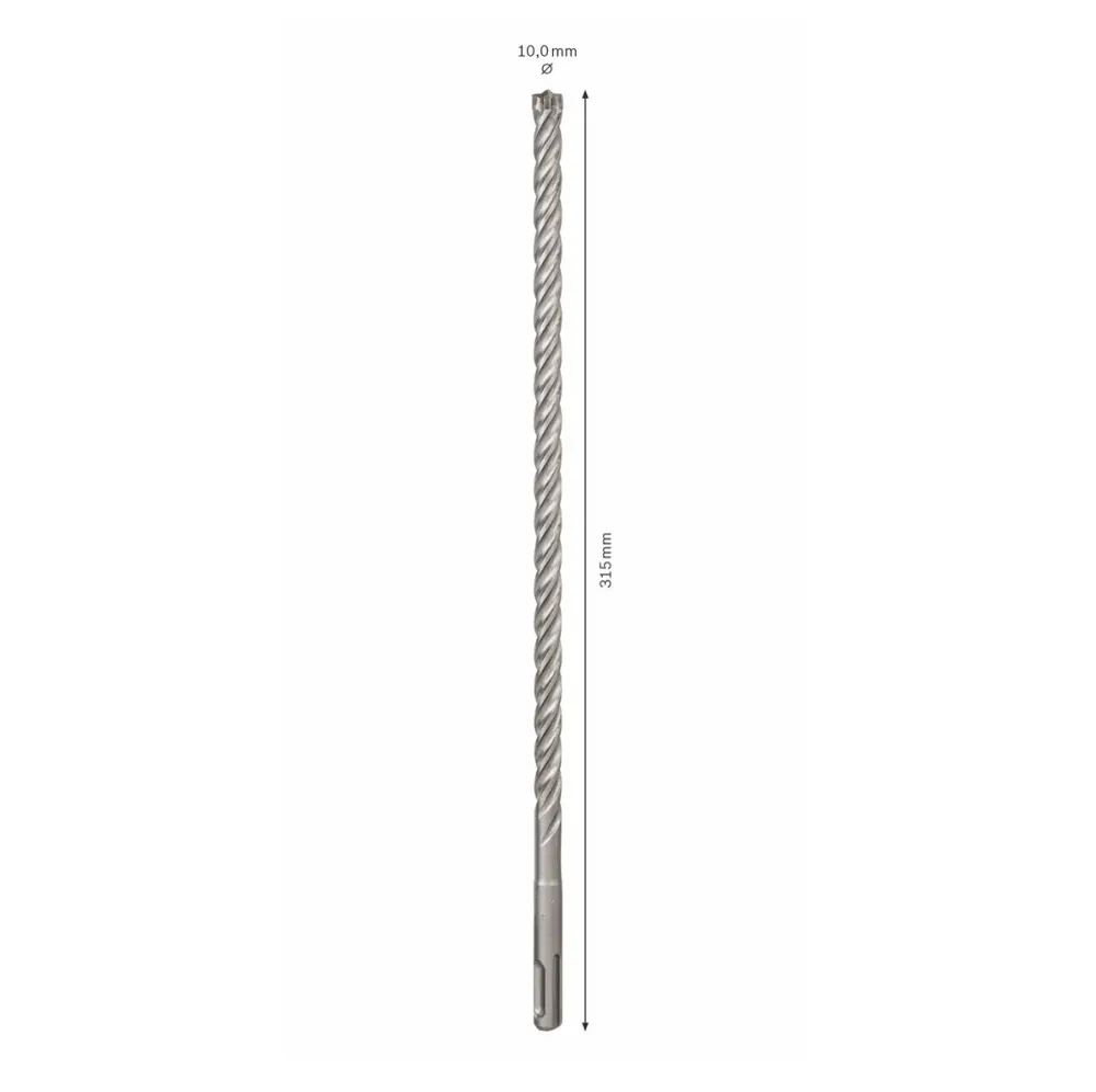 Taladro percutor Bosch SDS-plus 7X brocas 10x250x315mm carburo (2608576143) certificado PGM Bosch Professional