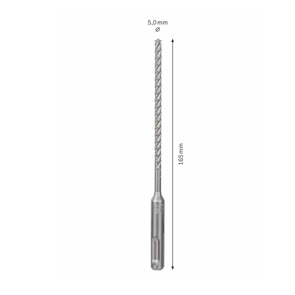 Taladro percutor Bosch SDS-plus 7X brocas 5x100x165mm carburo (2608576105) certificado PGM Bosch Professional