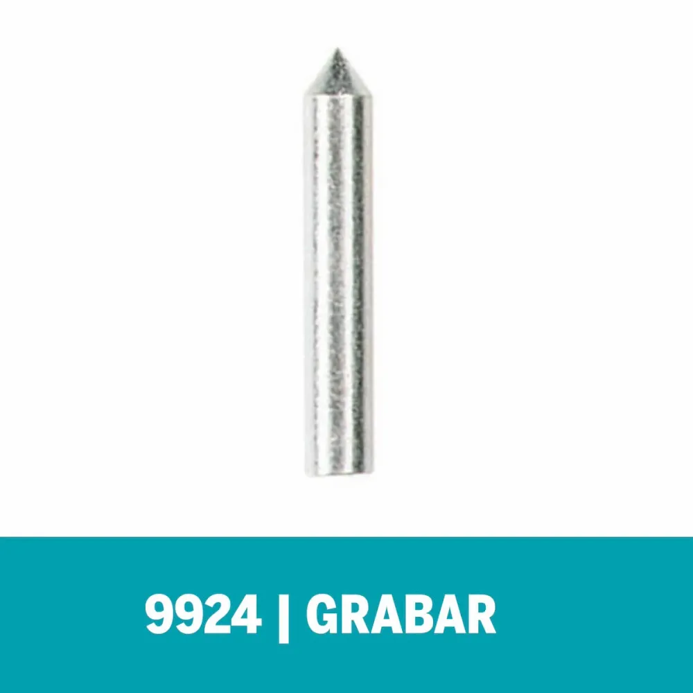 Punta de grabado para lápiz grabador, madera, metal, plástico, cuero, goma y cartón Bosch