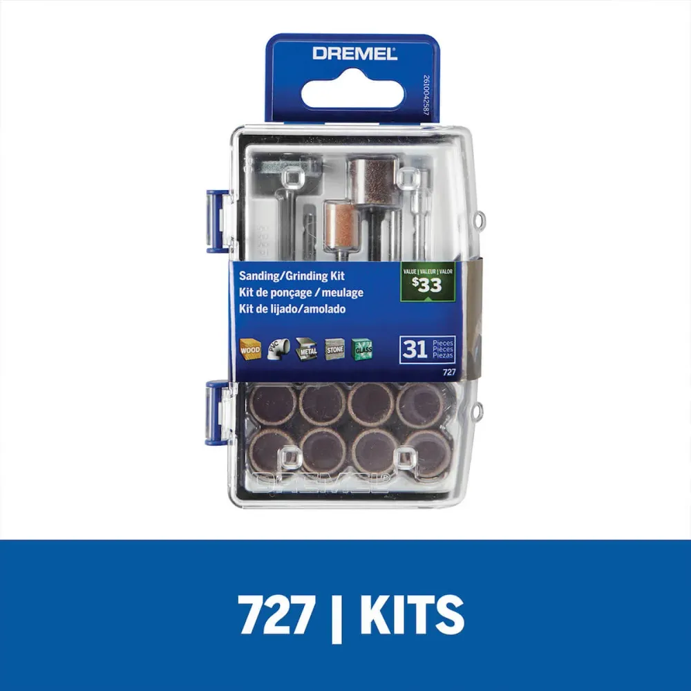 Set de accesorios De Mototool 727 de 31 Piezas Dremel Bosch