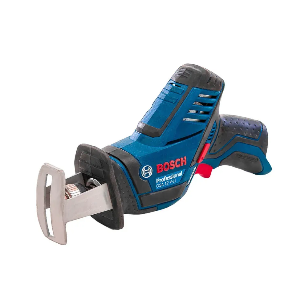 Sierra sable inalámbrica 12V GSA 12V-LI + Kit 2 Baterías 12V 2 Ah + Cargador de baterí GAL12V-20 Marca Bosch