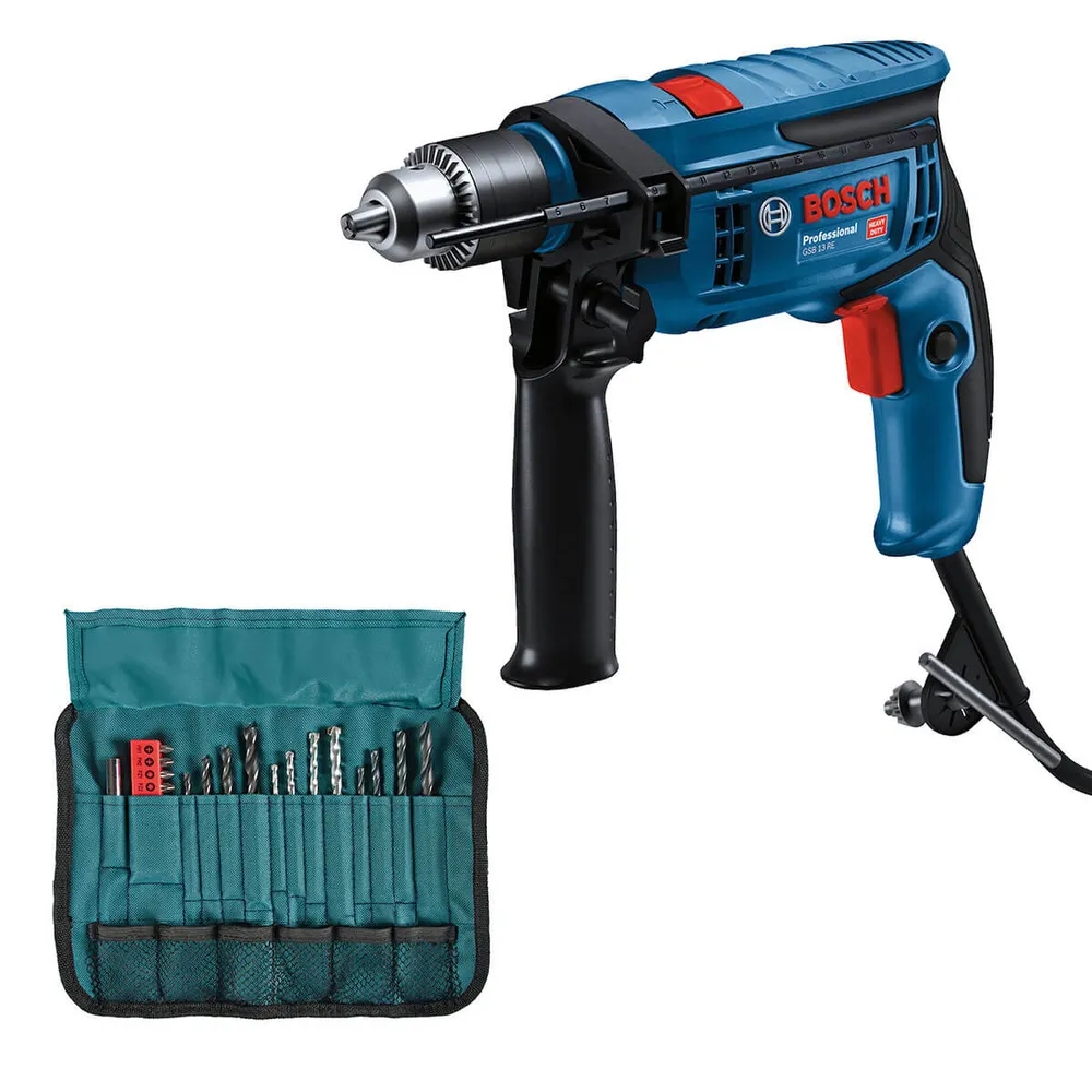 Taladro percutor 1/2" 750W caja cartón Bosch