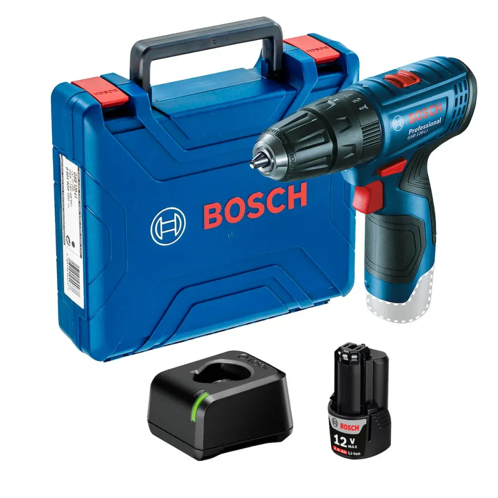 Taladro percutor atornillador inalámbrico GSB 120-LI 12 V compacto Bosch