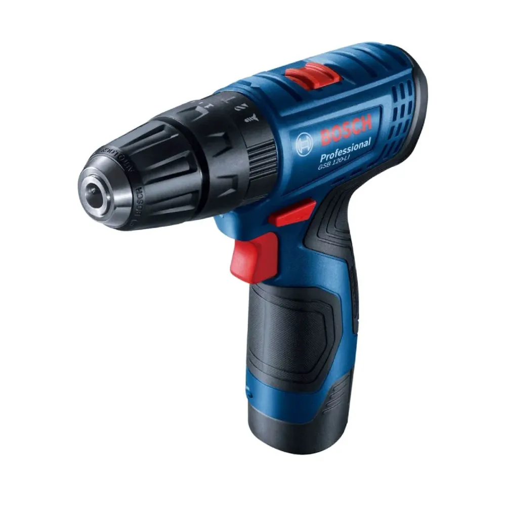 Taladro percutor atornillador inalámbrico GSB 120-LI 12 V compacto Bosch