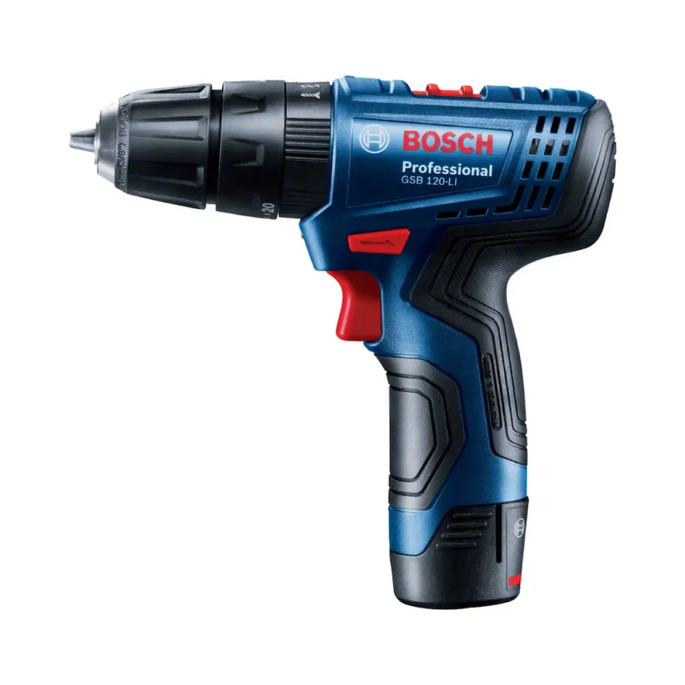 Taladro percutor atornillador inalámbrico GSB 120-LI 12 V compacto Bosch