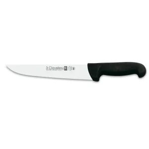 Cuchillo 3 Claveles 08073 Carnicero 26cm NEGRO BUENO HERMANO SA.