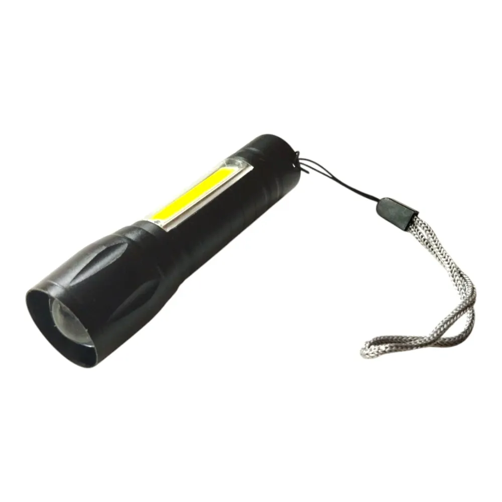 Linterna de Bolsillo Luz con Zoom Pequeñ y Portable 9cm Casa Nueva