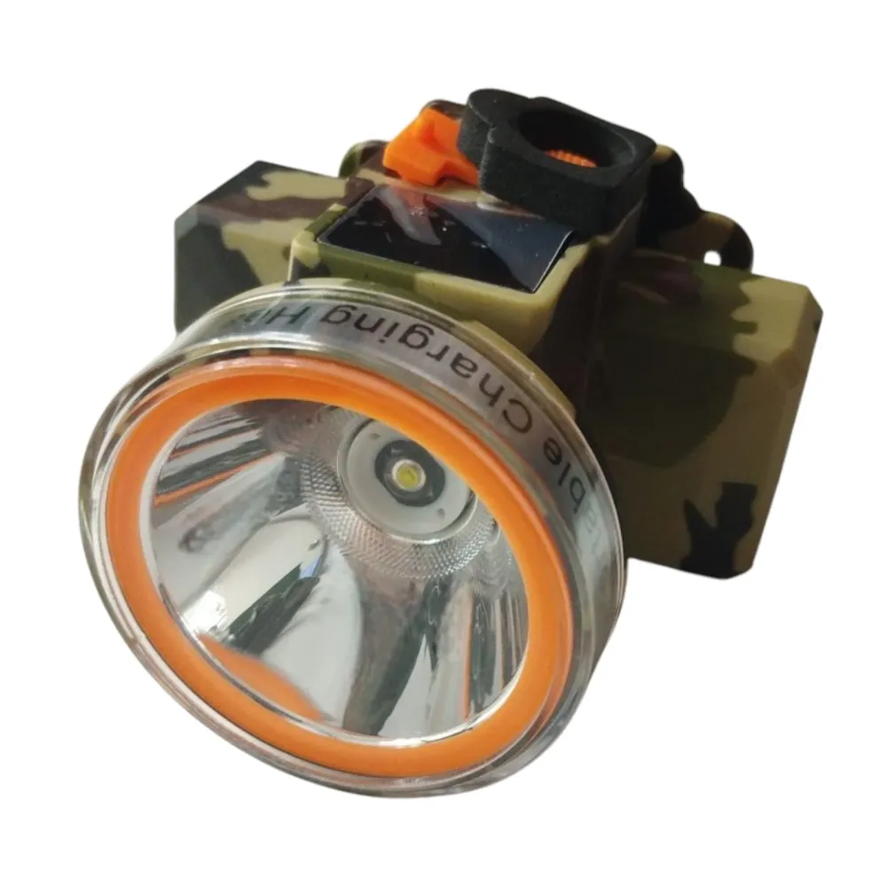 Linterna Minero Recargable Camuflada Casa Nueva